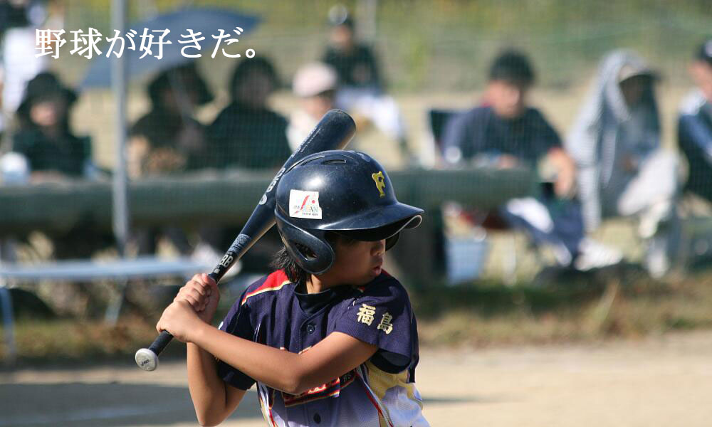 野球が好きだ。